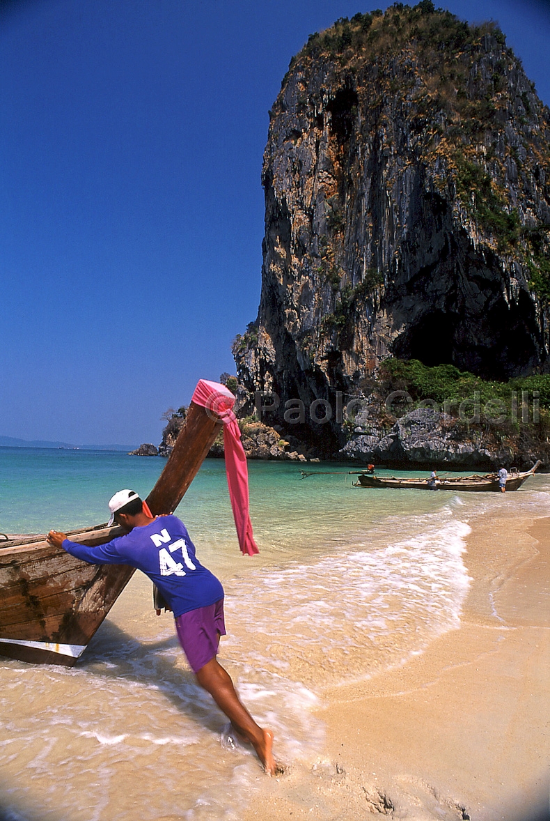 Ao Nang beach, Krabi, Thailand
 (cod:Thailand 26)